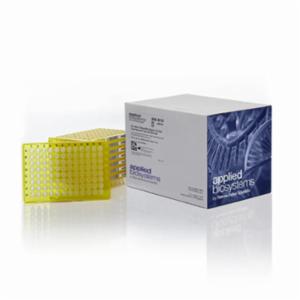 Thermo Fisher, Applied Biosystems, MicroAmp EnduraPlate Optical 96-Well Yellow Reaction Plates with Barcode,20 PCS PK, 4483395