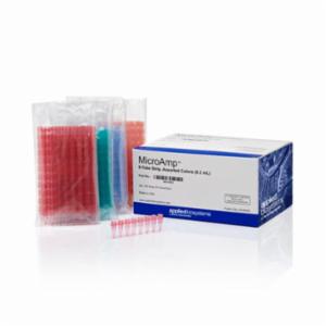 Thermo Fisher, Applied Biosystems, MicroAmp 8-Tube Strip, 0.2 mL, assorted colors, TUBES, 0.2ML, N8010838