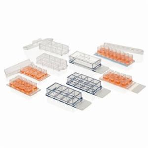 Thermo Fisher, Thermo Scientific, LabTek Chamber Slide, 4 Well Glass TC Surface, Case of 96, 177399