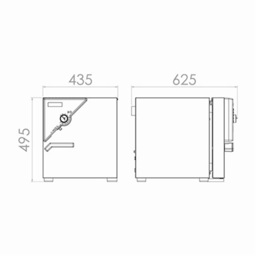 Binder Series FD Classic.Line - Drying and heating chambers with forced convection FD 23 9010-0194