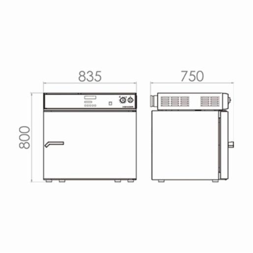 [BINDER GmbH] FDL 시리즈, FDL 115 솔벤트용 안전 건조 챔버 (Product No. 9010-0292)