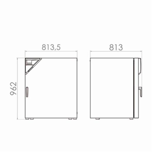 Binder Series FD Avantgarde.Line - Drying and heating chambers with forced convection FD 260 240V  9010-0310