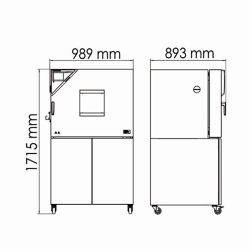 Binder Series MK - Dynamic climate chambers for rapid temperature changes MK 115