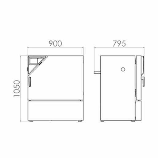 Binder Series KBF - Constant climate chambers with large temperature / humidity range KBF 115