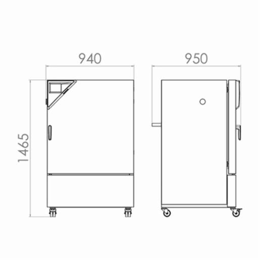 Binder Series KBF - Constant climate chambers with large temperature / humidity range KBF 240