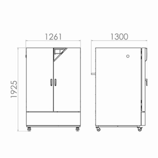 Binder KBF 시리즈, 넓은 온/습도 범위 항온 챔버, KBF 1020 9020-0326