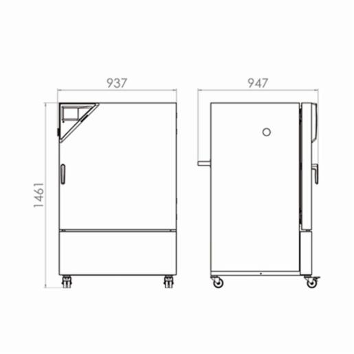 Binder Series KBWF - Growth chambers with light and humidity KBWF 240 9020-0336