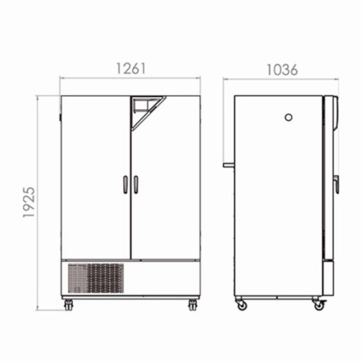 Binder Series KBWF - Growth chambers with light and humidity KBWF 720 9020-0337