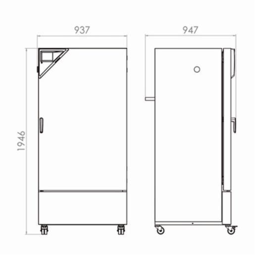 Binder Series KBW - Growth chambers with light KBW 400 9020-0339