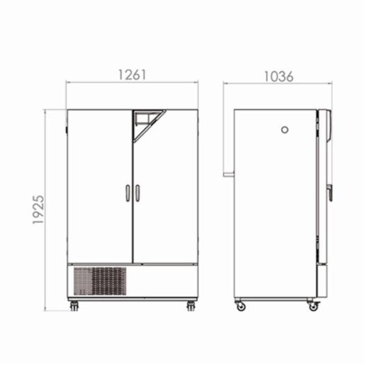 Binder Series KBW - Growth chambers with light KBW 720 9020-0340