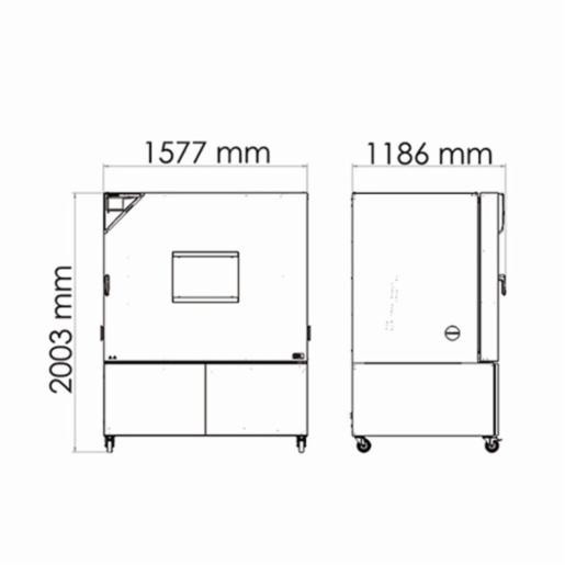 Binder Series MKF - Dynamic climate chambers for rapid temperature changes with humidity control MKF 720 480V-C 9020-0359