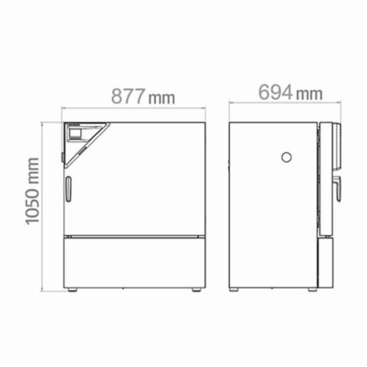 Binder Series KBF-S Solid.Line - Constant climate chambers with large temperature / humidity range KBF-S 115