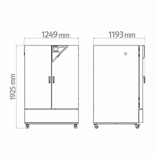 Binder Series KBF-S Solid.Line - Constant climate chambers with large temperature / humidity range KBF-S 1020