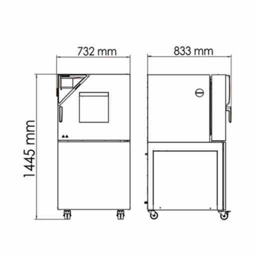 Binder Series MK - Dynamic climate chambers for rapid temperature changes MK 56