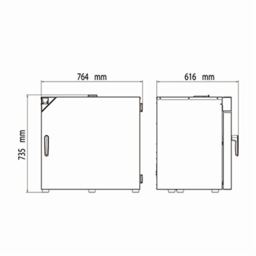 [BINDER GmbH] BD-S Solid.Line 시리즈, 표준 인큐베이터, BD-S 115 (Product No. 9090-0022)