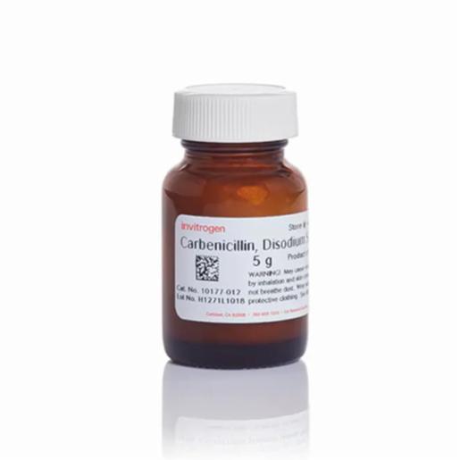 Thermo Fisher, Gibco, Carbenicillin Disodium Salt, 5 GM, 10177012