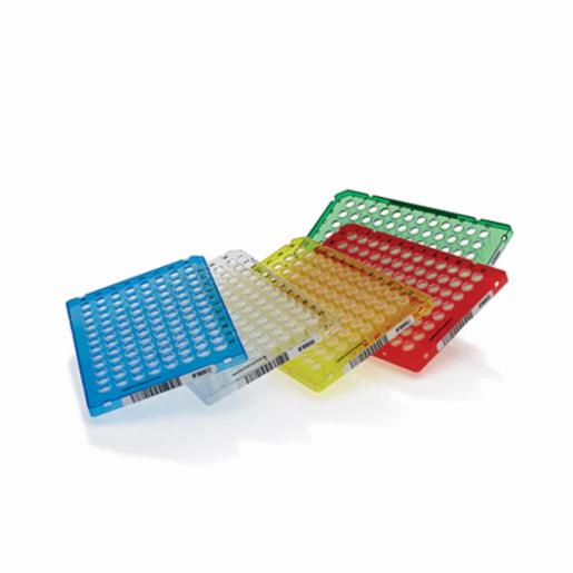 Thermo Fisher, Applied Biosystems, MicroAmp EnduraPlate Optical 96-Well Fast Multicolor Reaction Plates with Barcode,5 PCS PK, 4483493