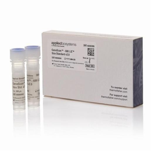 Thermo Fisher, Applied Biosystems GeneScan 600 LIZ dye Size Standard v2.0, EACH, 4408399