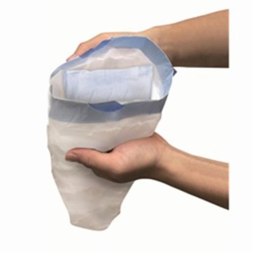 Dr Helewa MALE URINAL WITH ABSORBENT PAD 600ML HYPOALLERGENIC, 20ea, U60020